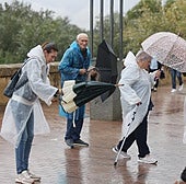 Hasta 147 litros por metro cuadrado en algunos embalses