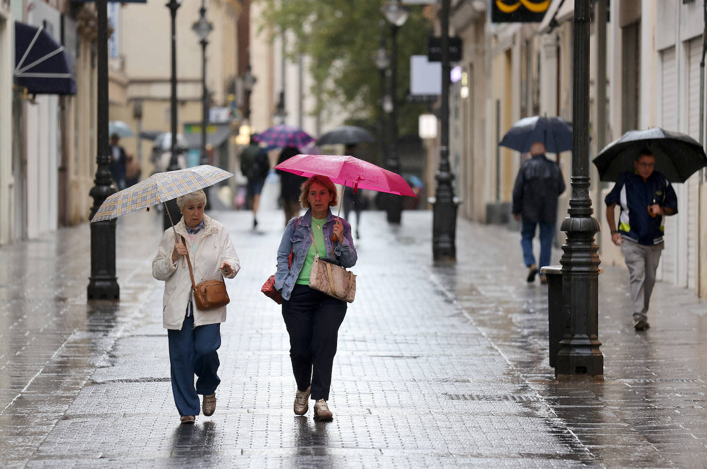 En imágenes, los últimos coletazos de la borrasca Berenice en Córdoba