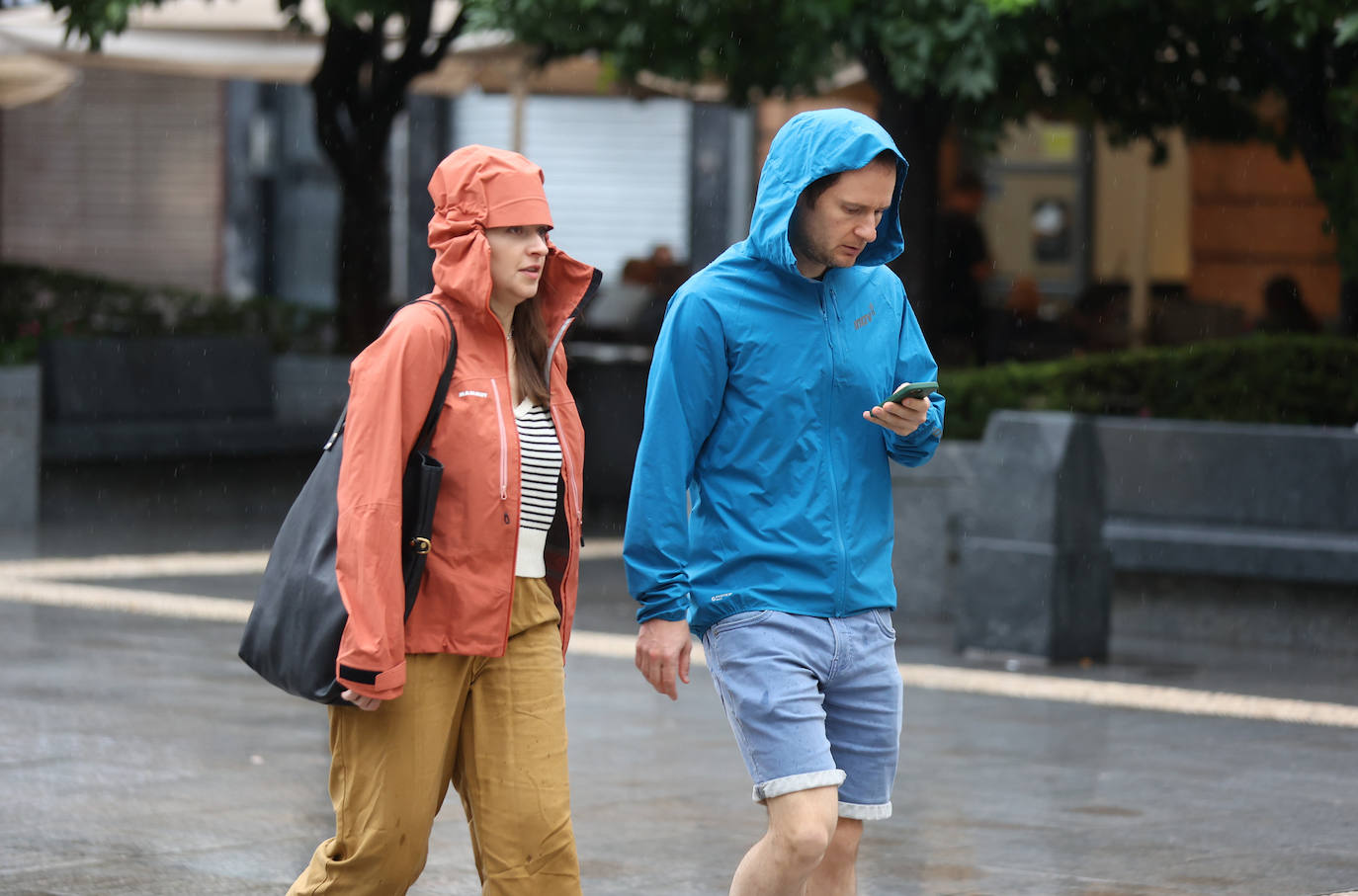 En imágenes, los últimos coletazos de la borrasca Berenice en Córdoba