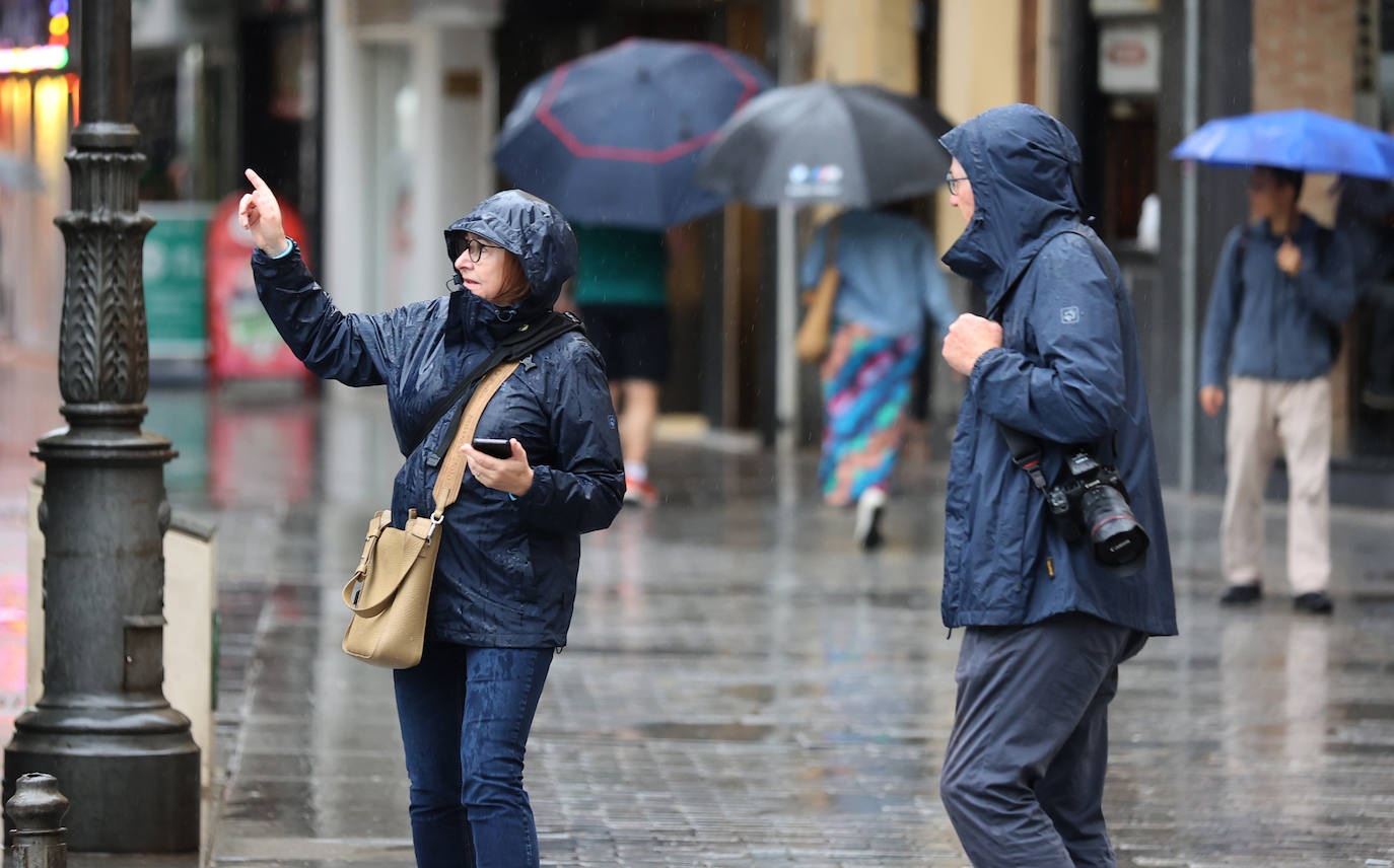 En imágenes, los últimos coletazos de la borrasca Berenice en Córdoba