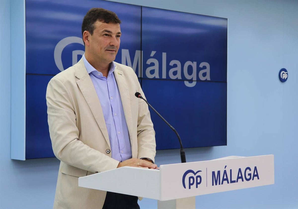 El diputado nacional del PP por Málaga y secretario segundo de la Comisión de Vivienda y Agenda Urbana, Cristóbal Garre