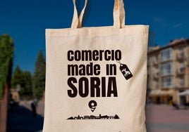 Soria repartirá 4.000 'tote bags' entre los clientes que gasten al menos 20 euros en su comercio local