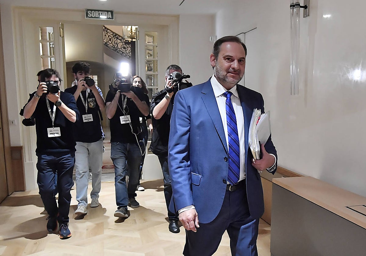 El exministro José Luis Ábalos