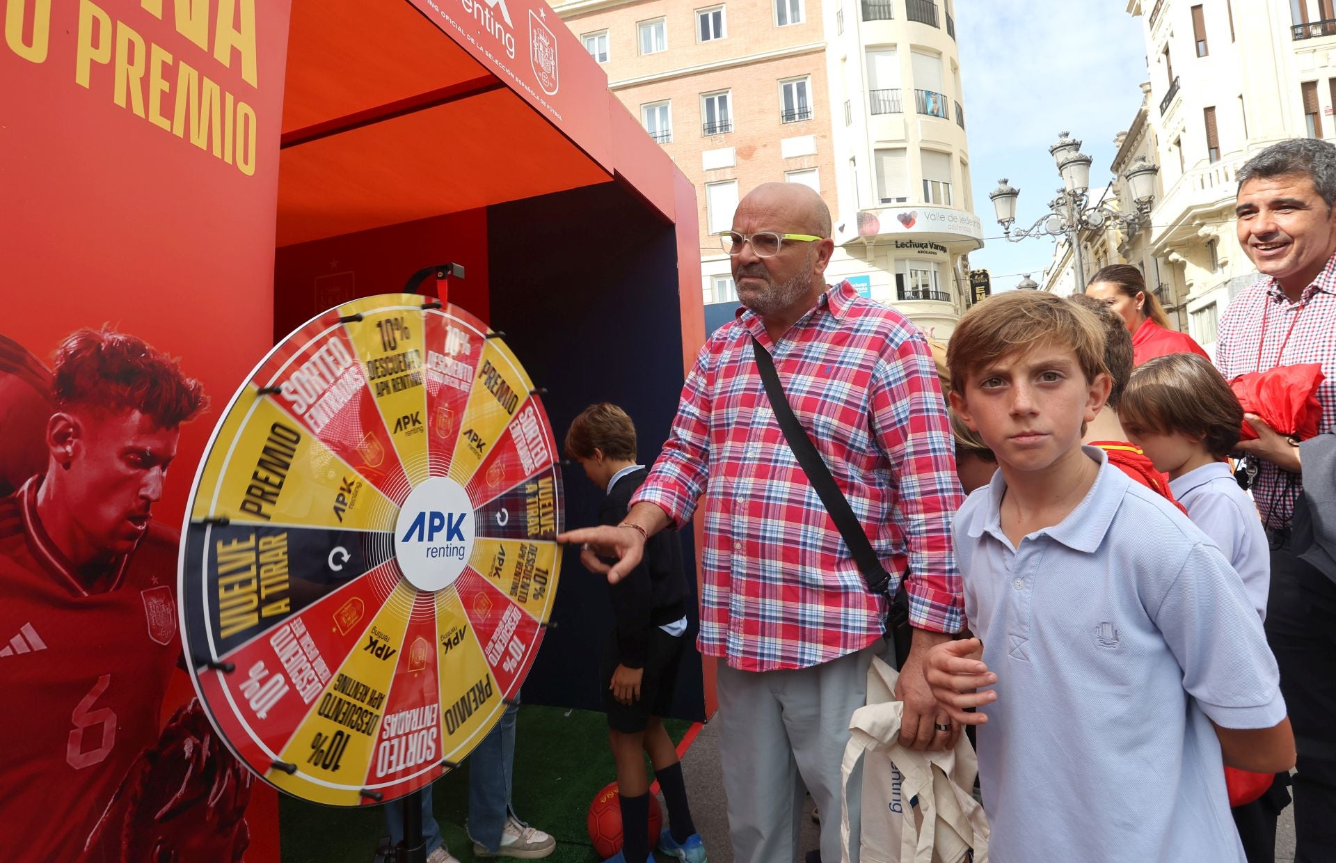 Fotos: la espectacular &#039;fan zone&#039; de la selección toma Las Tendillas