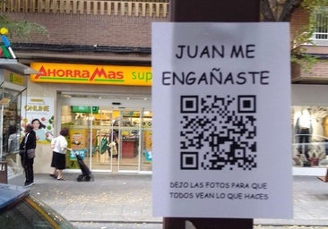 «Juan, me engañaste»: la infiel campaña que utiliza el escrache para publicitarse en Valdemoro