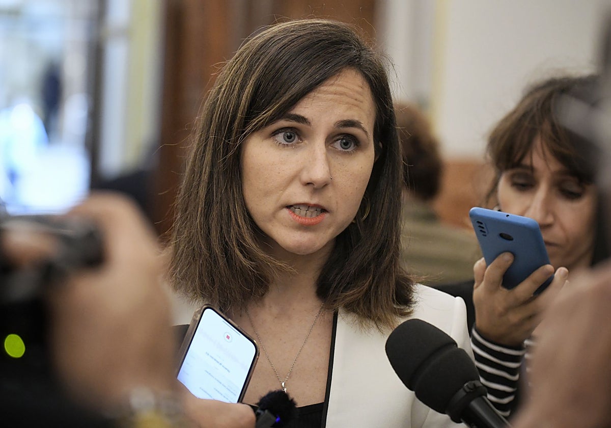 La secretaria general de Podemos, Ione Belarra