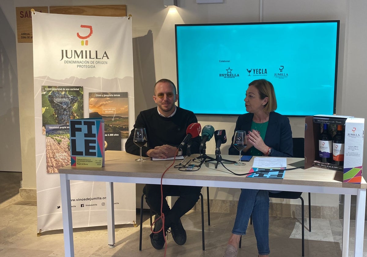 Imagen de la presentación del Festival FILE de Jumilla