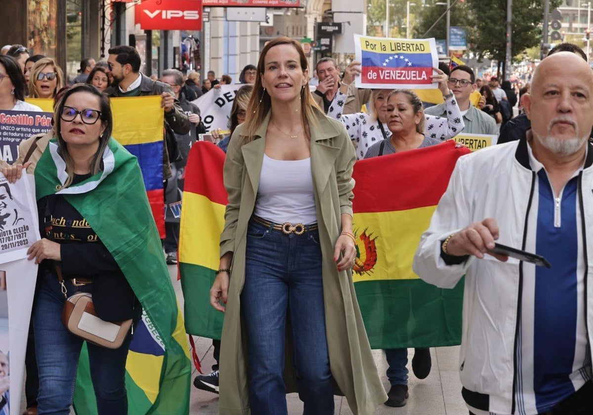 La portavoz de Vox en la Asamblea de Madrid, Isabel Pérez Moñino