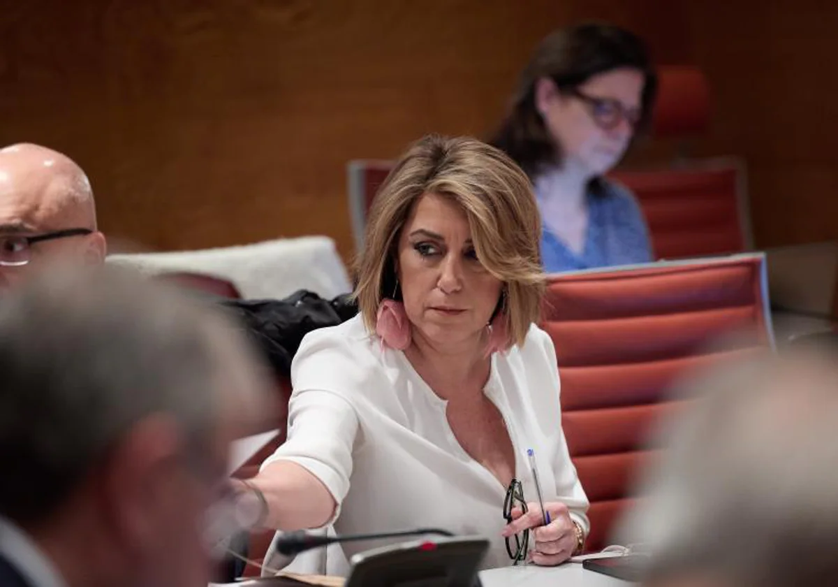 Susana Díaz, en el Senado