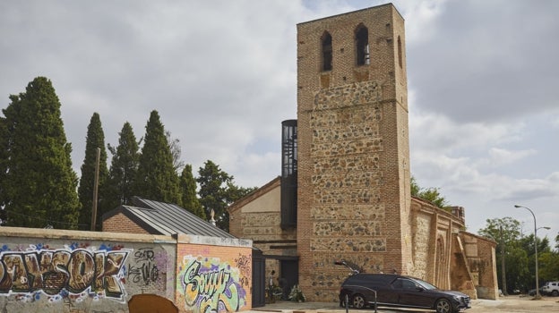 Imagen antes - El antes y el después del entorno de la ermita de Santa María la Antigua