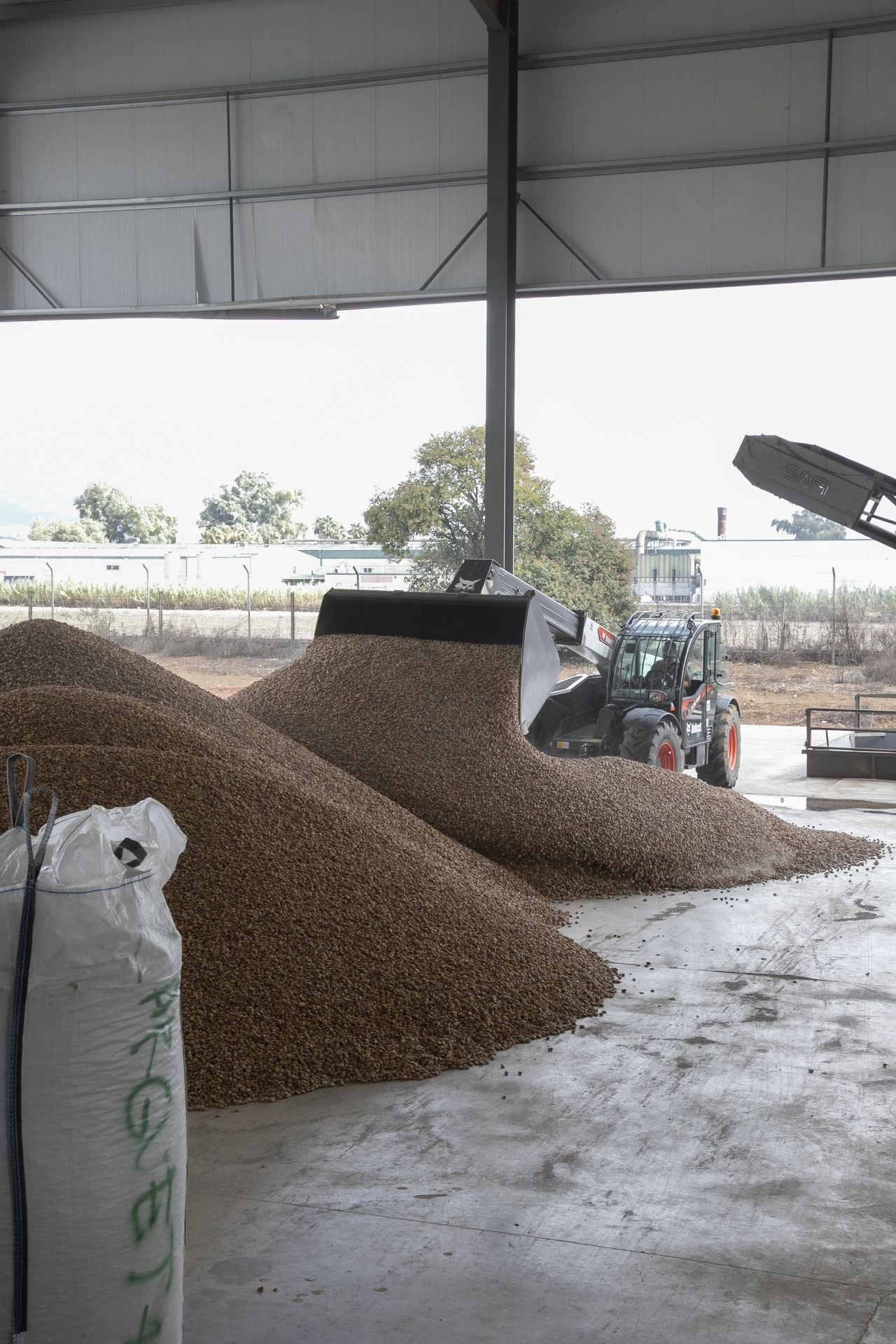 La imponente planta de almendras de Dcoop en Villarrubia, en imágenes