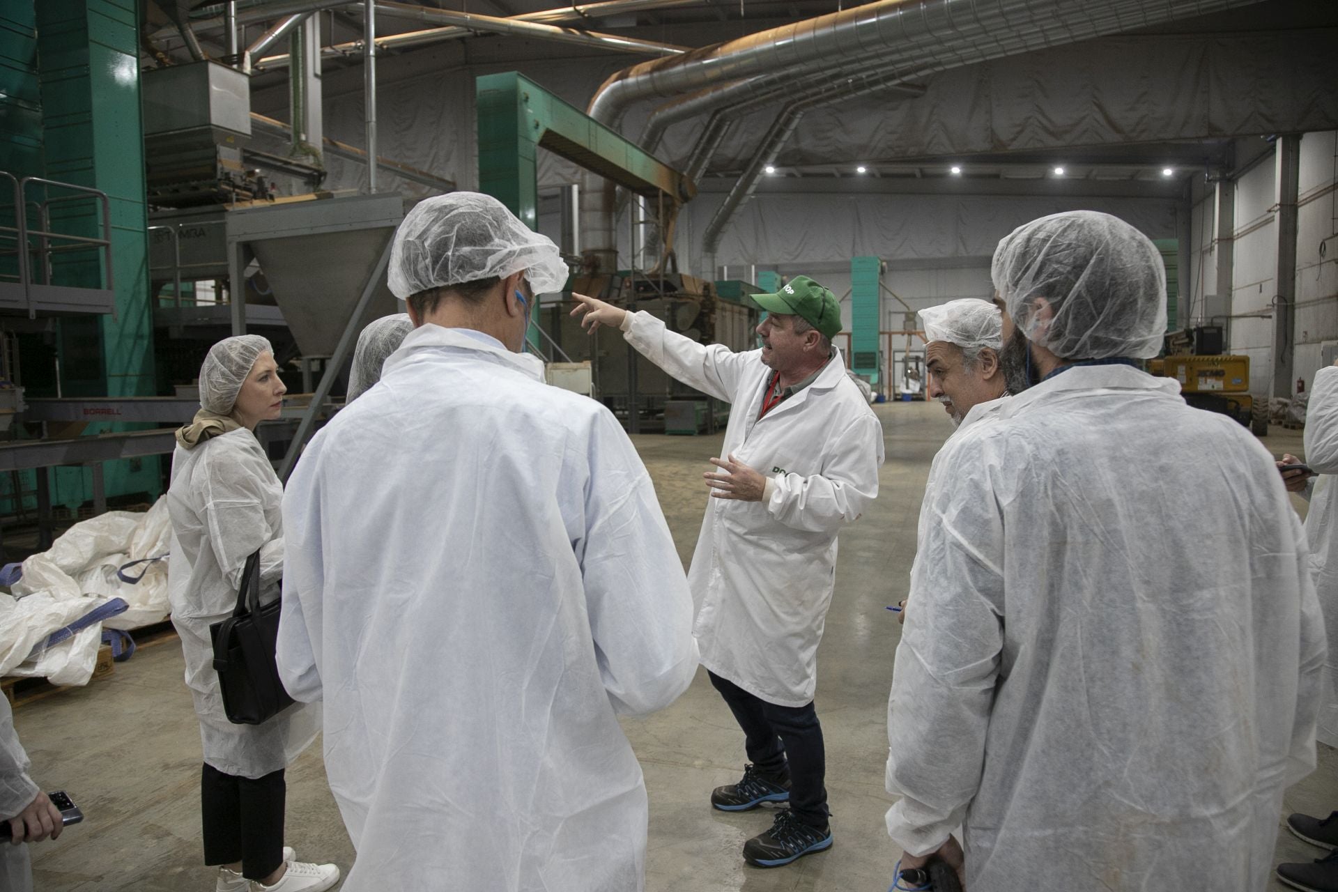 La imponente planta de almendras de Dcoop en Villarrubia, en imágenes