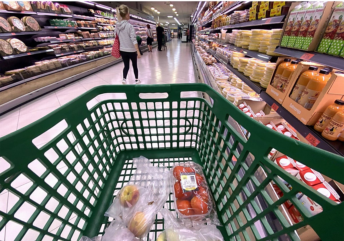 Imagen de un supermercado de Mercadona en Alicante