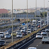 Cuatro menores entre los ocho heridos de un accidente múltiple en Telde (Gran Canaria)