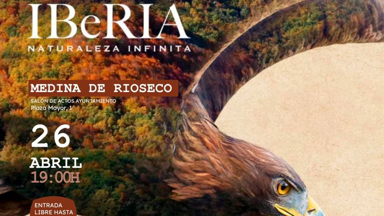 Cartel de 'Iberia', el exitoso documental sobre un águila real que se rodó en parte en parajes cordobeses