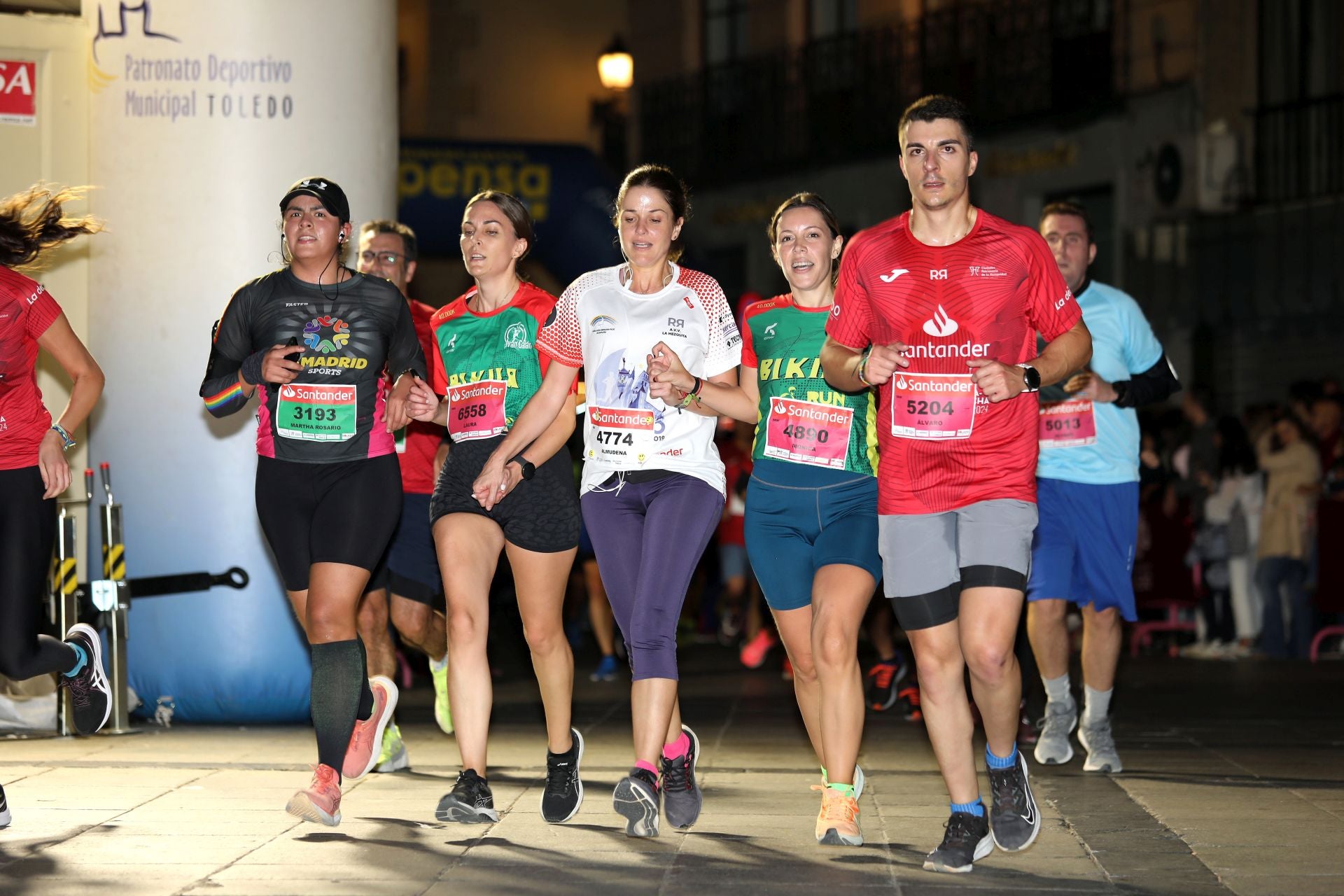 La Carrera Nocturna de Toledo, en imágenes