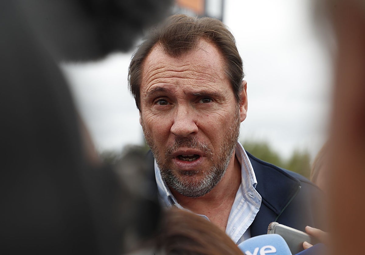 Imagen del ministro de Transportes, Óscar Puente