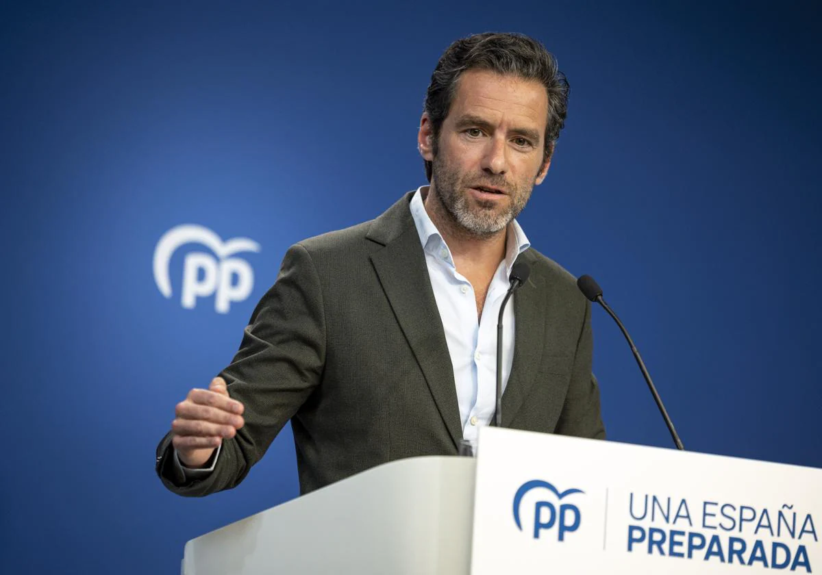 El portavoz del PP, Borja Sémper