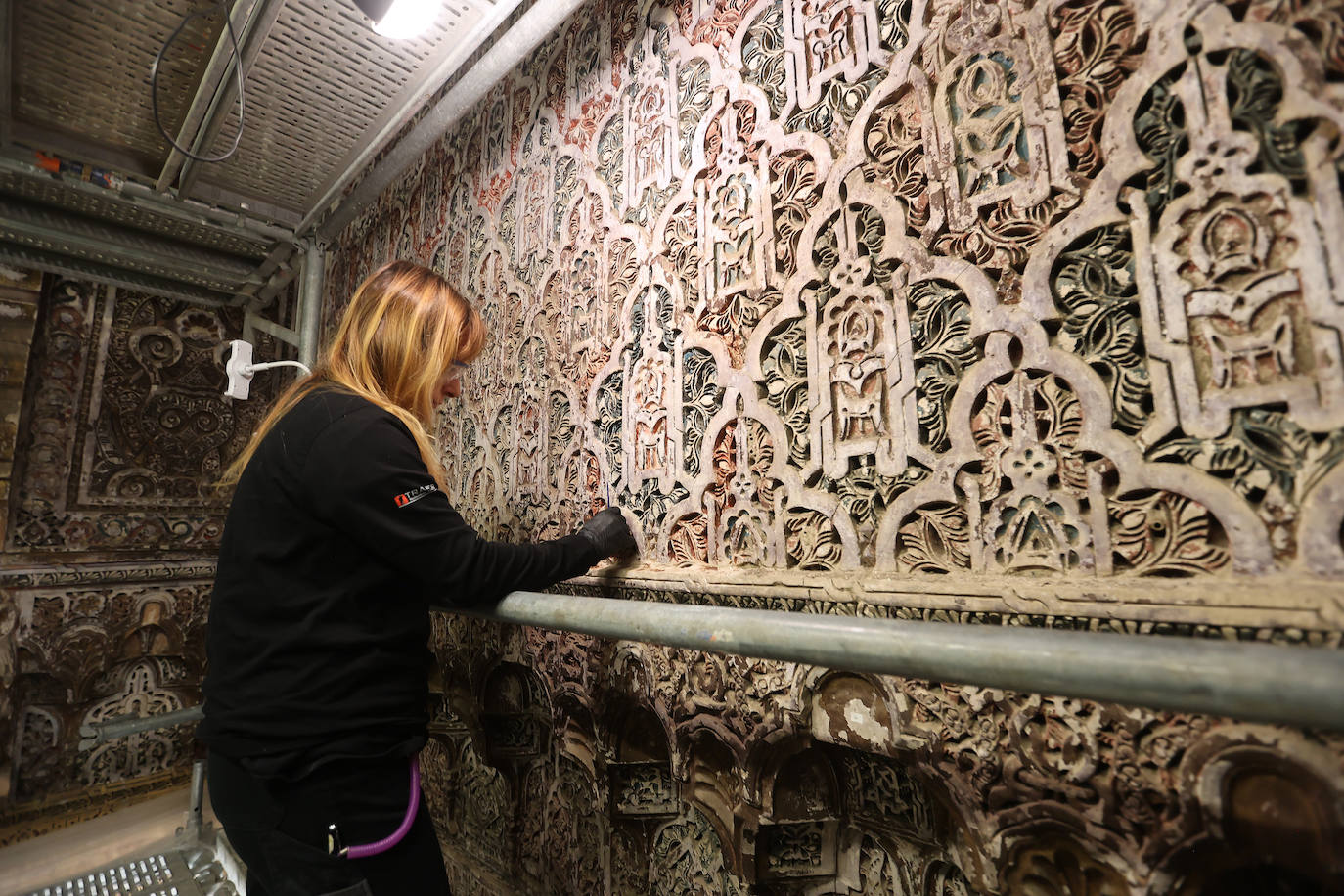 ABC en la restauración de la Capilla Real de la Mezquita-Catedral de Córdoba, en imágenes
