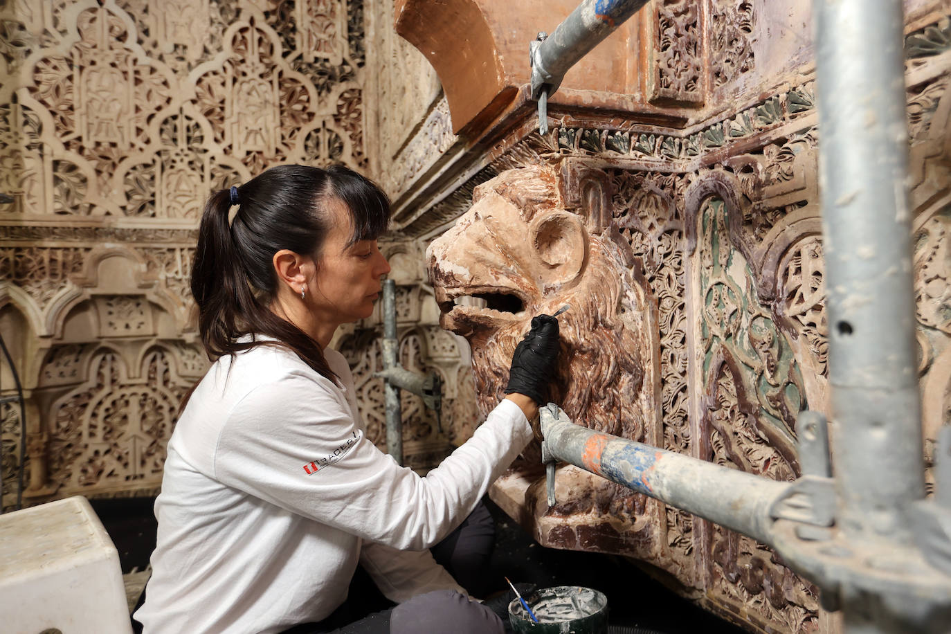 ABC en la restauración de la Capilla Real de la Mezquita-Catedral de Córdoba, en imágenes