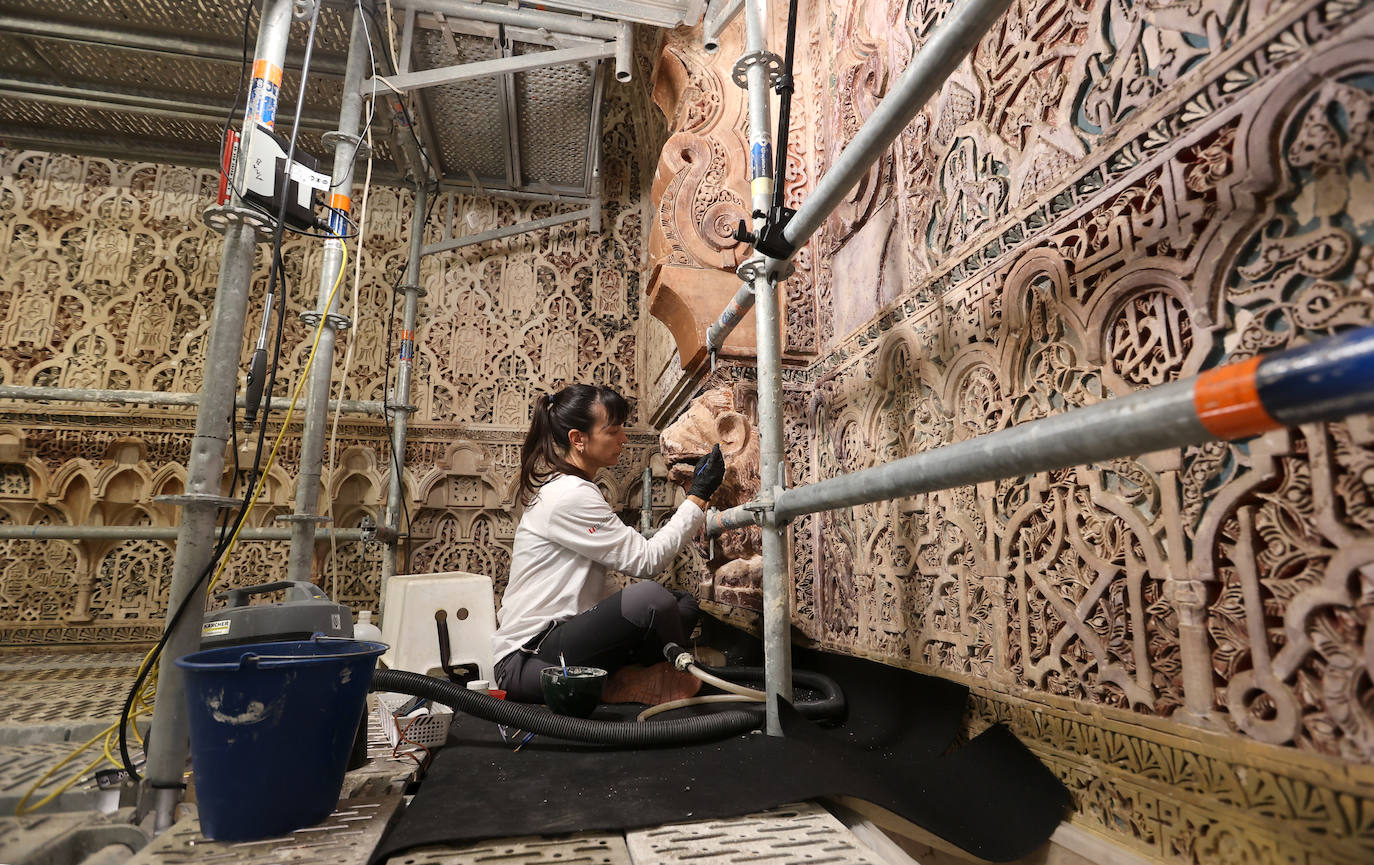 ABC en la restauración de la Capilla Real de la Mezquita-Catedral de Córdoba, en imágenes