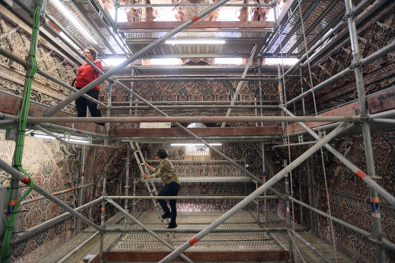 ABC en la restauración de la Capilla Real de la Mezquita-Catedral de Córdoba, en imágenes