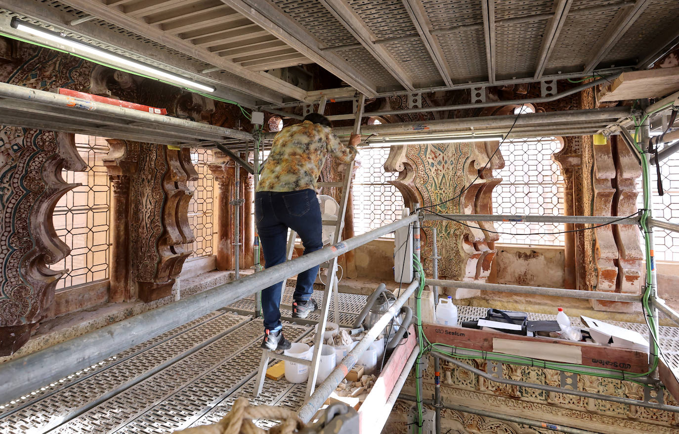 ABC en la restauración de la Capilla Real de la Mezquita-Catedral de Córdoba, en imágenes
