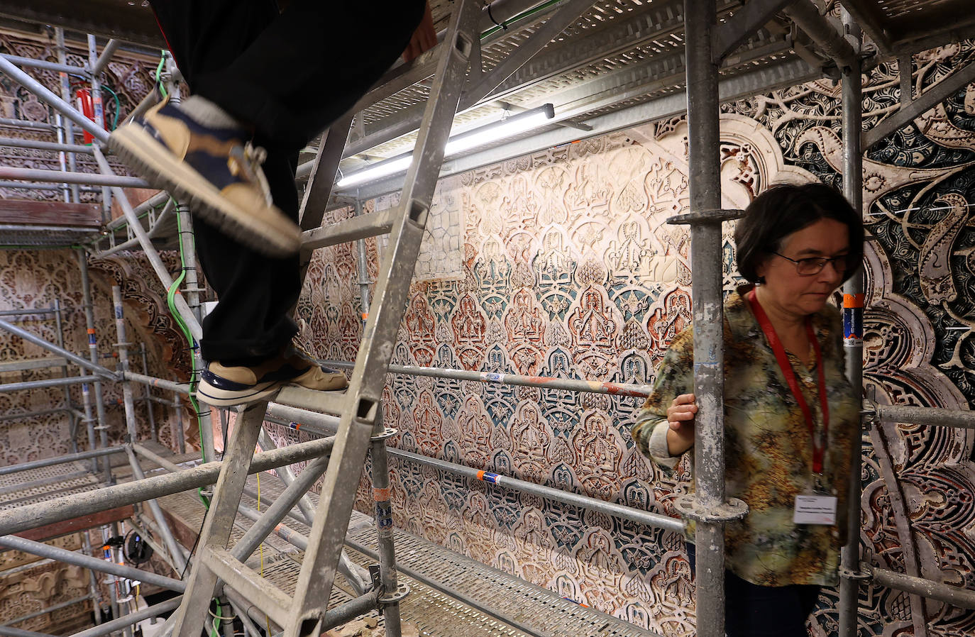 ABC en la restauración de la Capilla Real de la Mezquita-Catedral de Córdoba, en imágenes