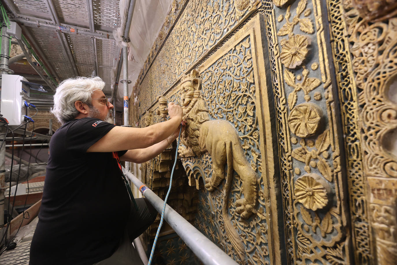 ABC en la restauración de la Capilla Real de la Mezquita-Catedral de Córdoba, en imágenes
