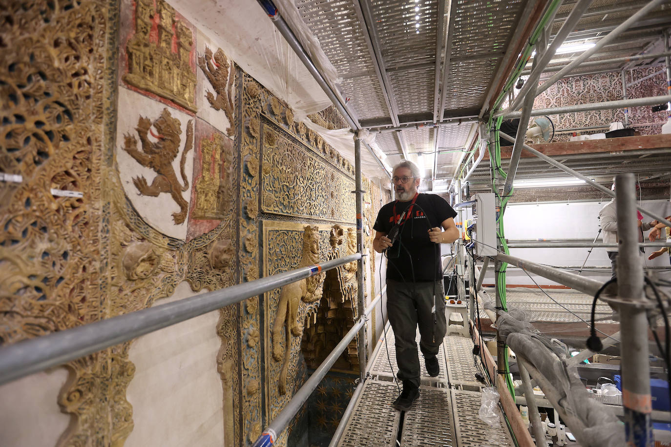 ABC en la restauración de la Capilla Real de la Mezquita-Catedral de Córdoba, en imágenes