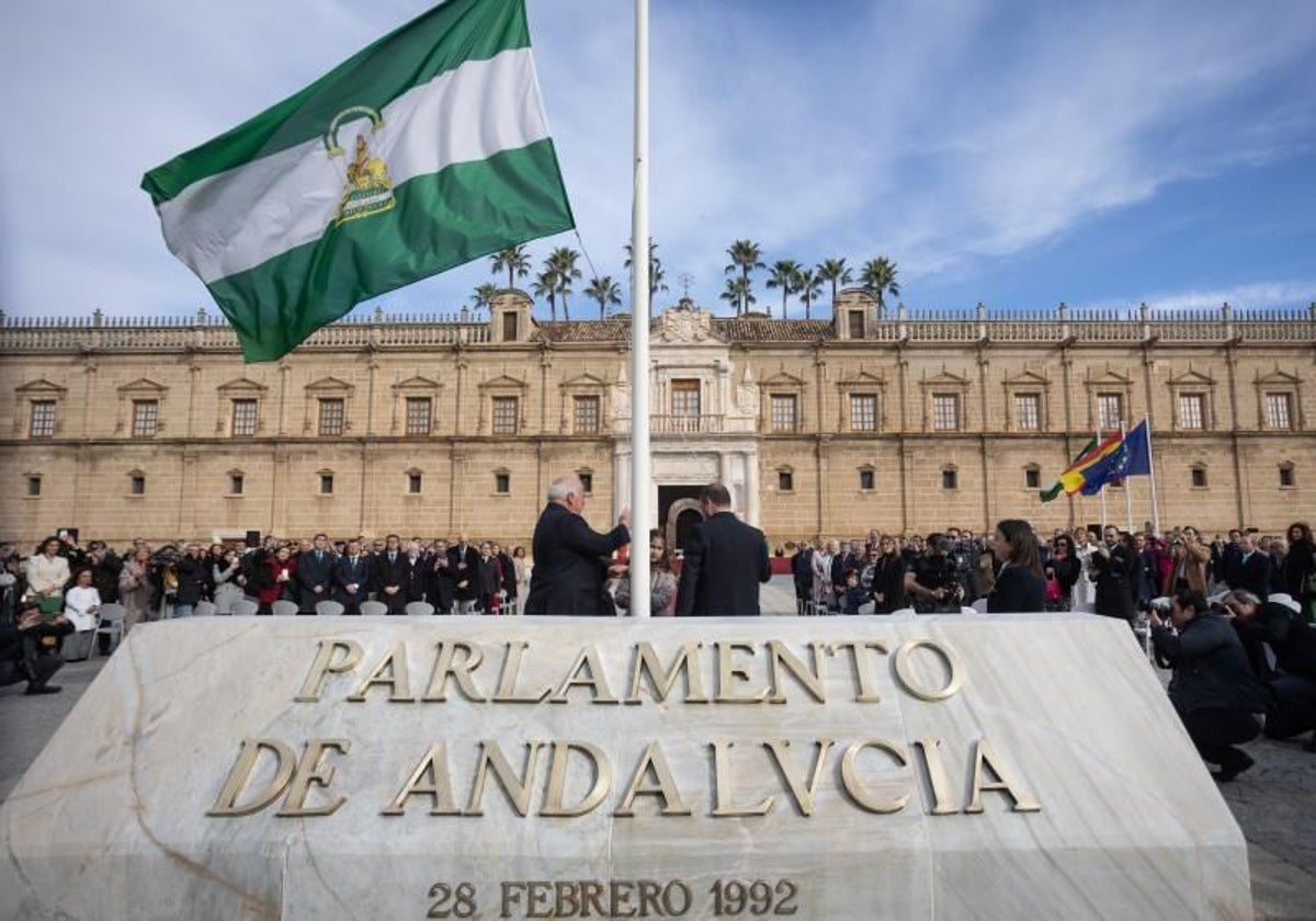 El Parlamento andaluz en el Día de Andalucía