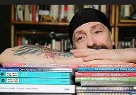 El autor argentino Carlos Salem, protagonista de las Casas Ahorcadas de Cuenca tras el Día de las Bibliotecas