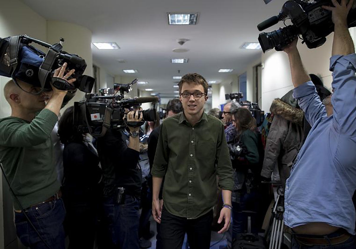 El exportavoz de Sumar íñigo Errejón