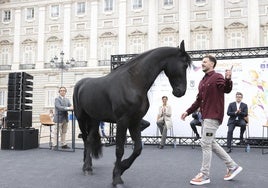 La doma clásica toma el Palacio Real para dar la bienvenida a la Madrid Horse Week