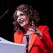 La vicepresidenta Montero matiza sus palabras sobre la pareja de Ayuso y niega filtraciones