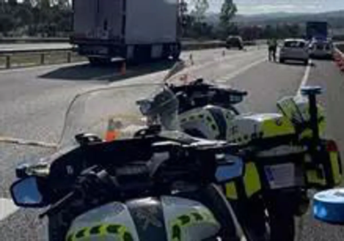 Motocicletas de la Guardia Civil en una imagen de archivo