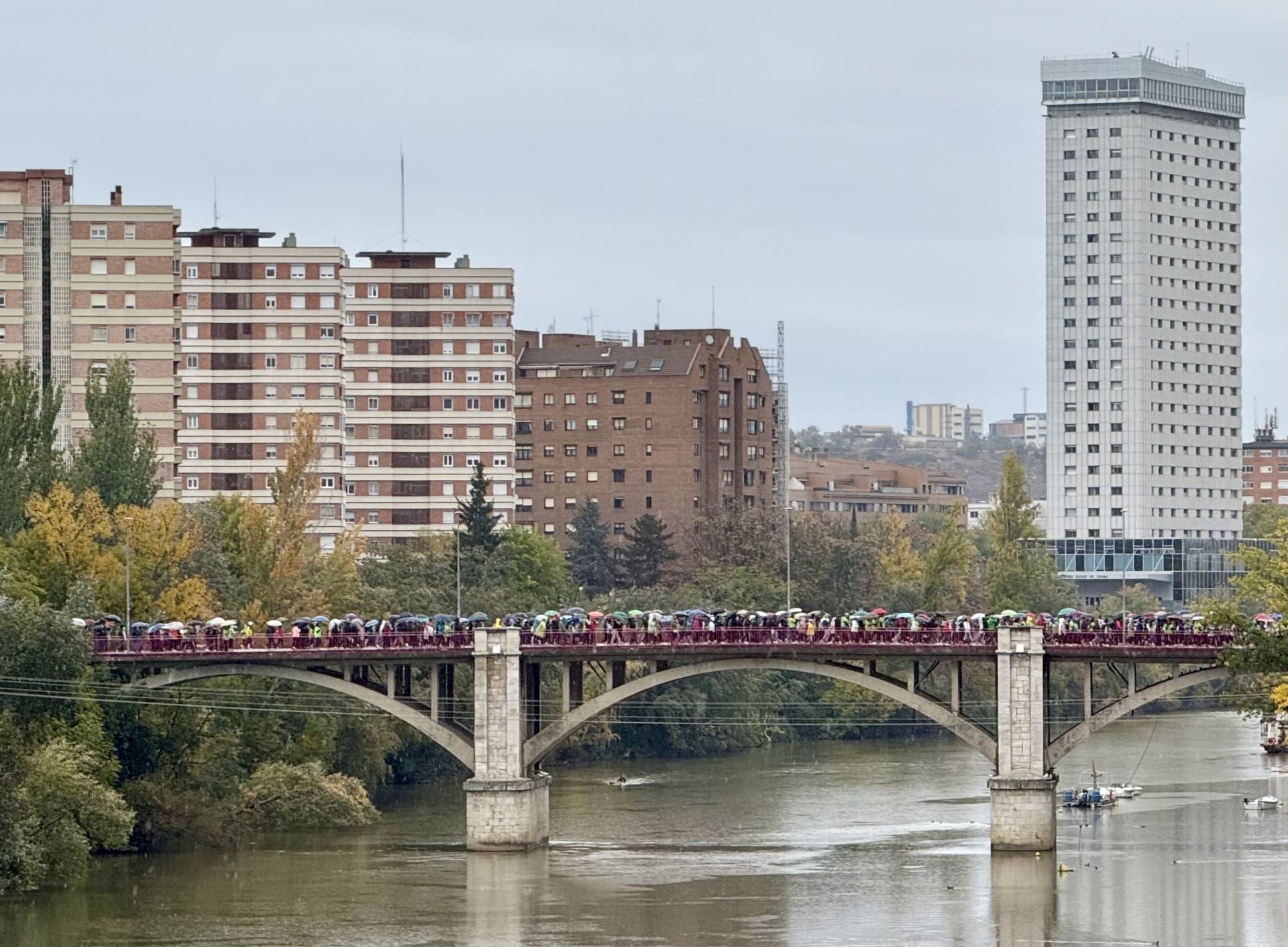 La XIII Valladolid en Marcha contra el Cáncer.