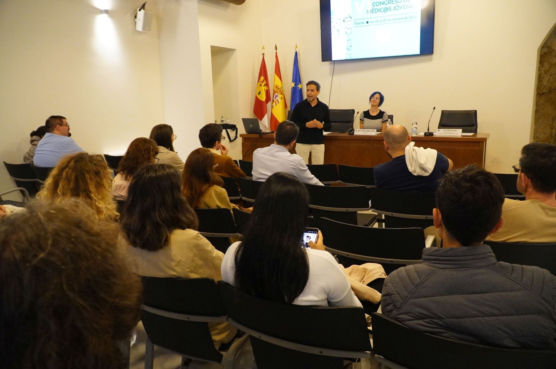 Las imágenes de la clausura del Congreso de Médicos Jóvenes