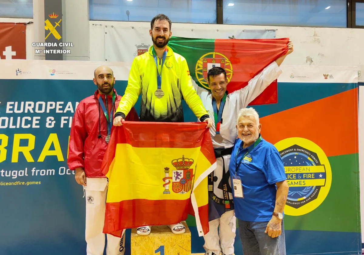 Una cabo de la Guardia Civil gana la Medalla de Oro de Taekwondo en los Juegos Europeos de Policías y Bomberos