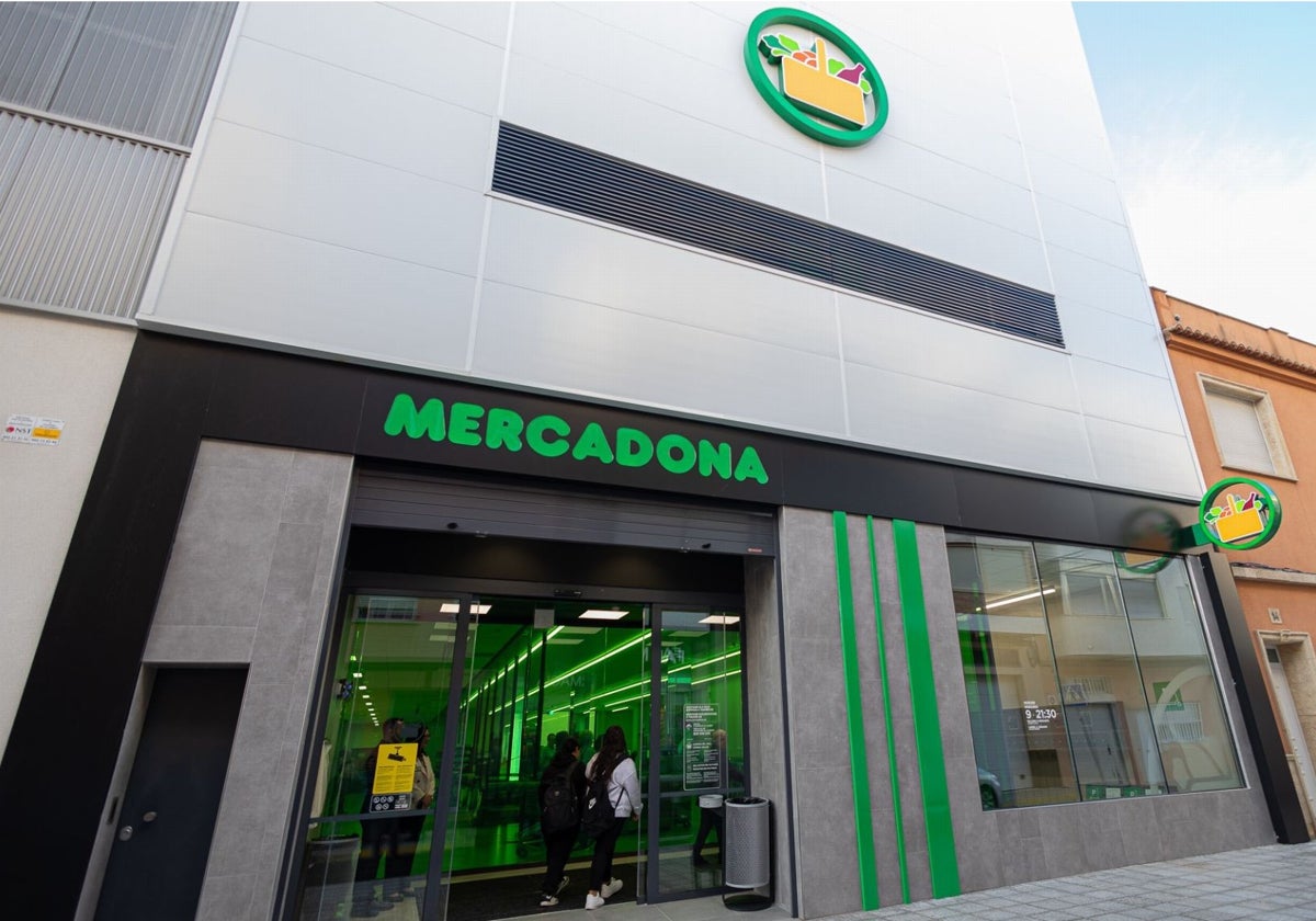 Imagen del nuevo supermercado de Mercadona en la provincia de Valencia