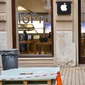 Roban 100 móviles de la tienda Apple de Valencia tras un rápido alunizaje de madrugada