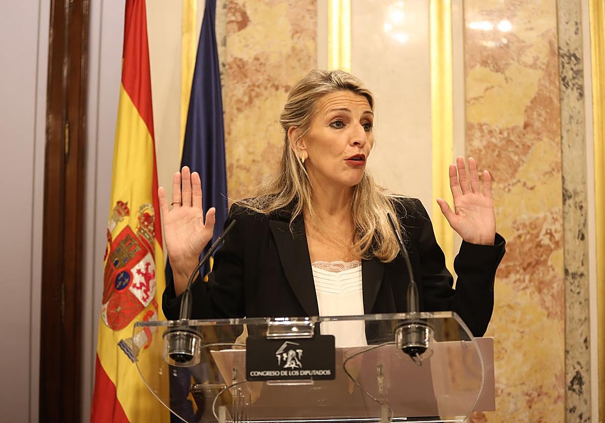 Yolanda Díaz pide disculpas y censura la carta de Errejón: «No debió ser ni  diputado ni dirigente»