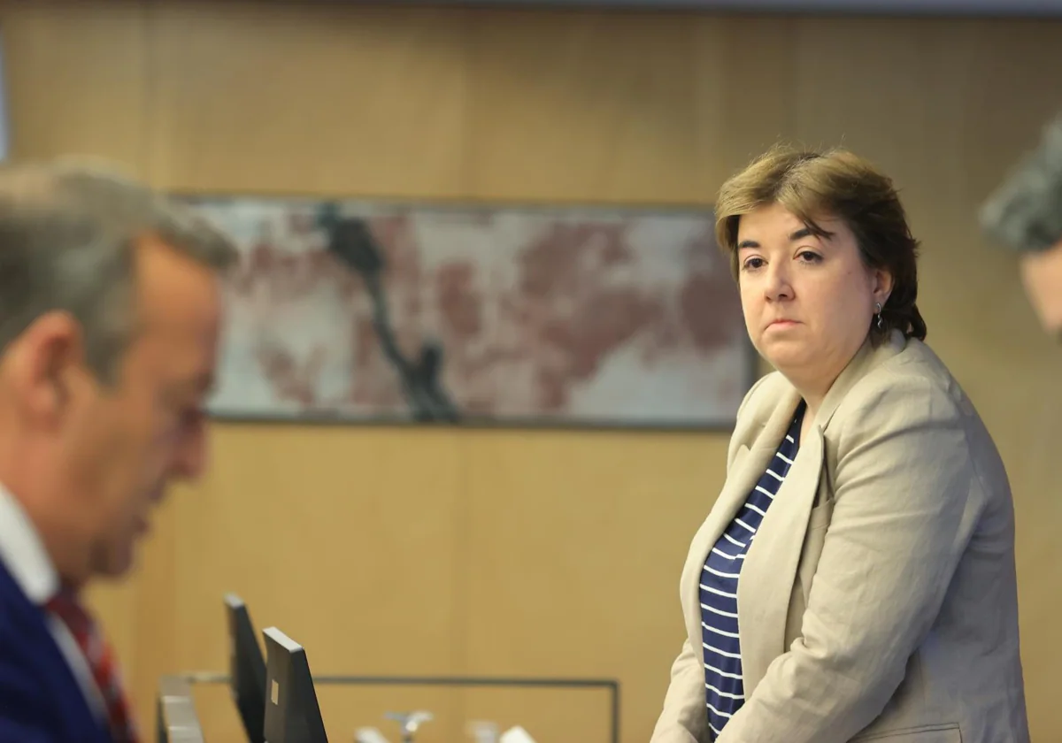 La presidenta interina del Consejo de Administración de RTVE, Concepción Cascajosa