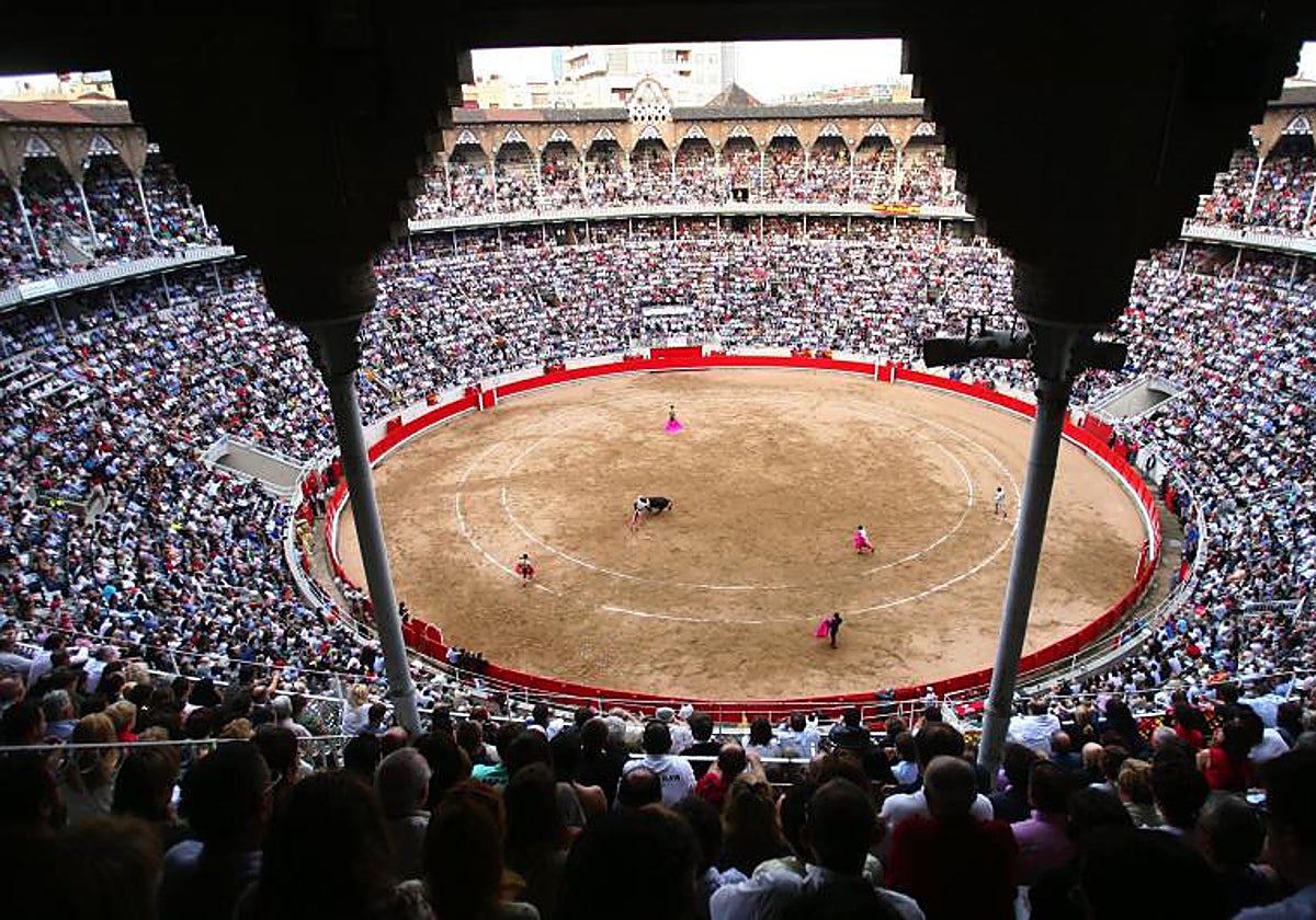 Vista de la Monumental del Barcelona