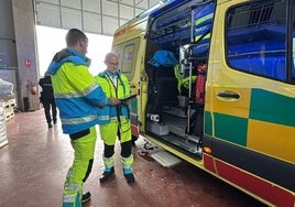 Muere un trabajador al caerle encima una placa de hormigón de 600 kilos en una nave de Leganés