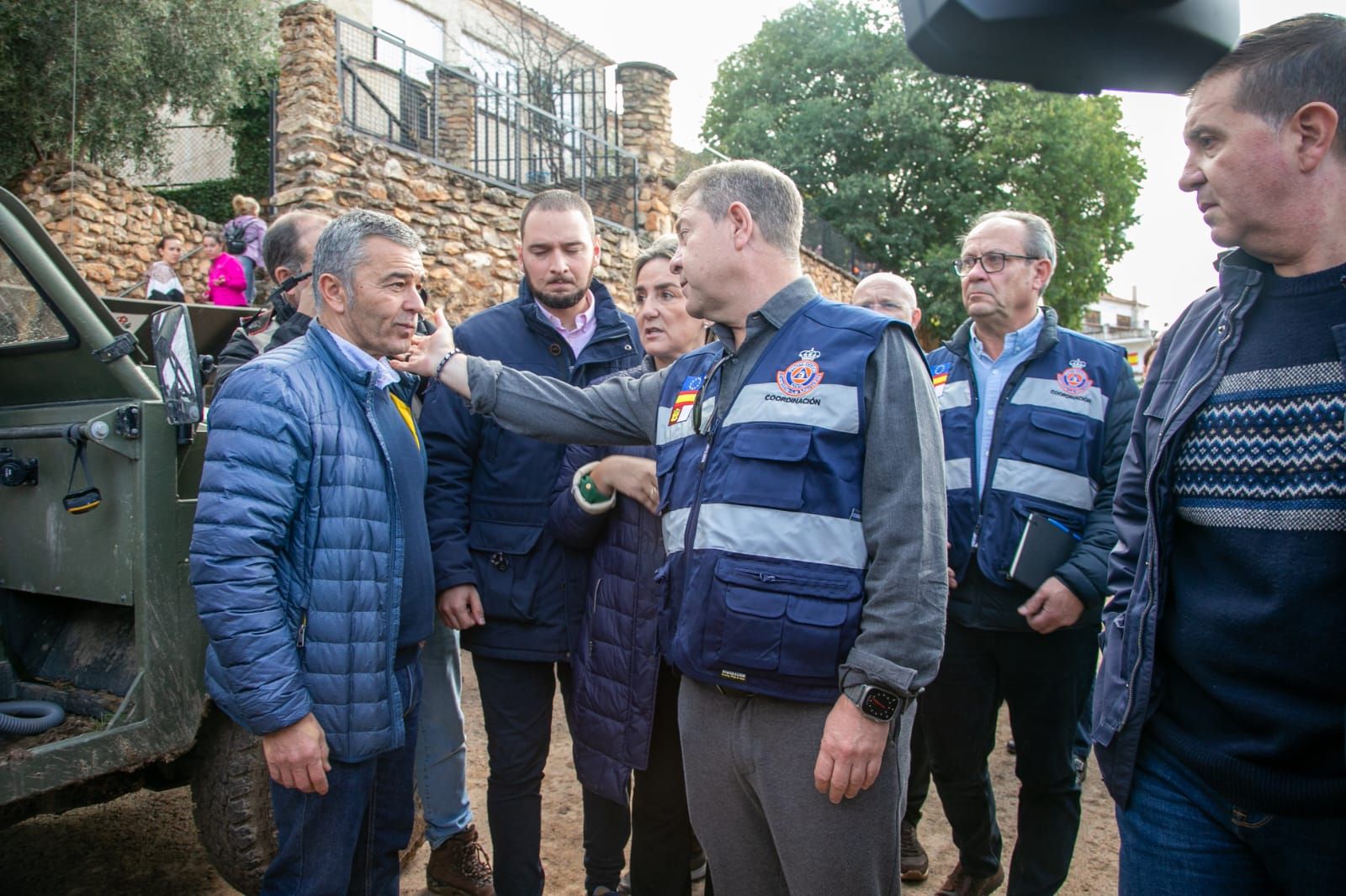 Page y Tolón visitan Letur, arrasada por la DANA