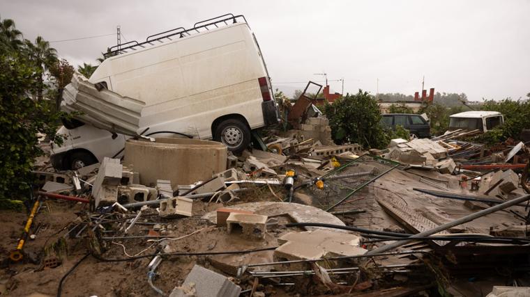 Las catastróficas consecuencias de la DANA en Málaga