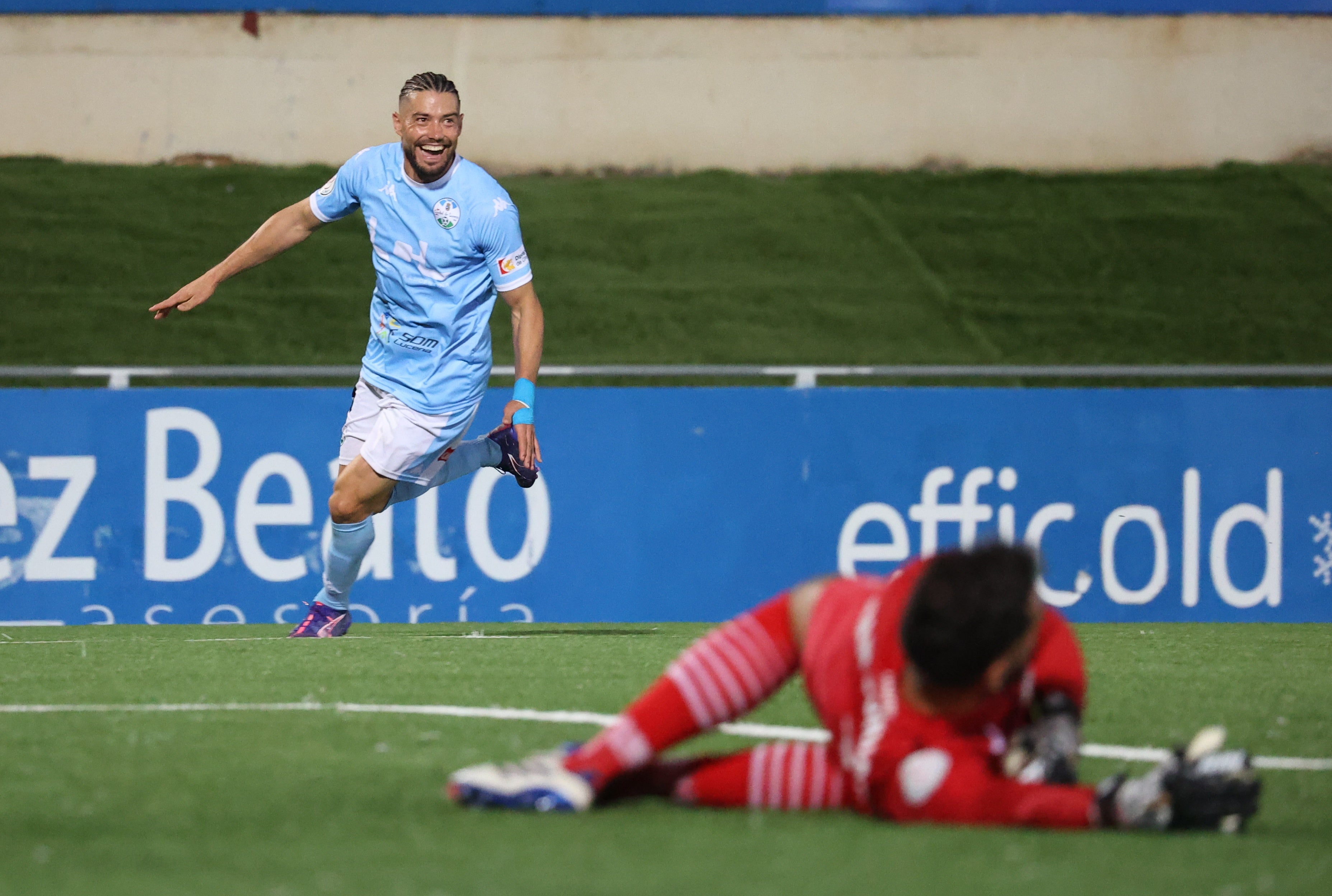 Un día histórico para el Ciudad de Lucena en la Copa del Rey, en imágenes