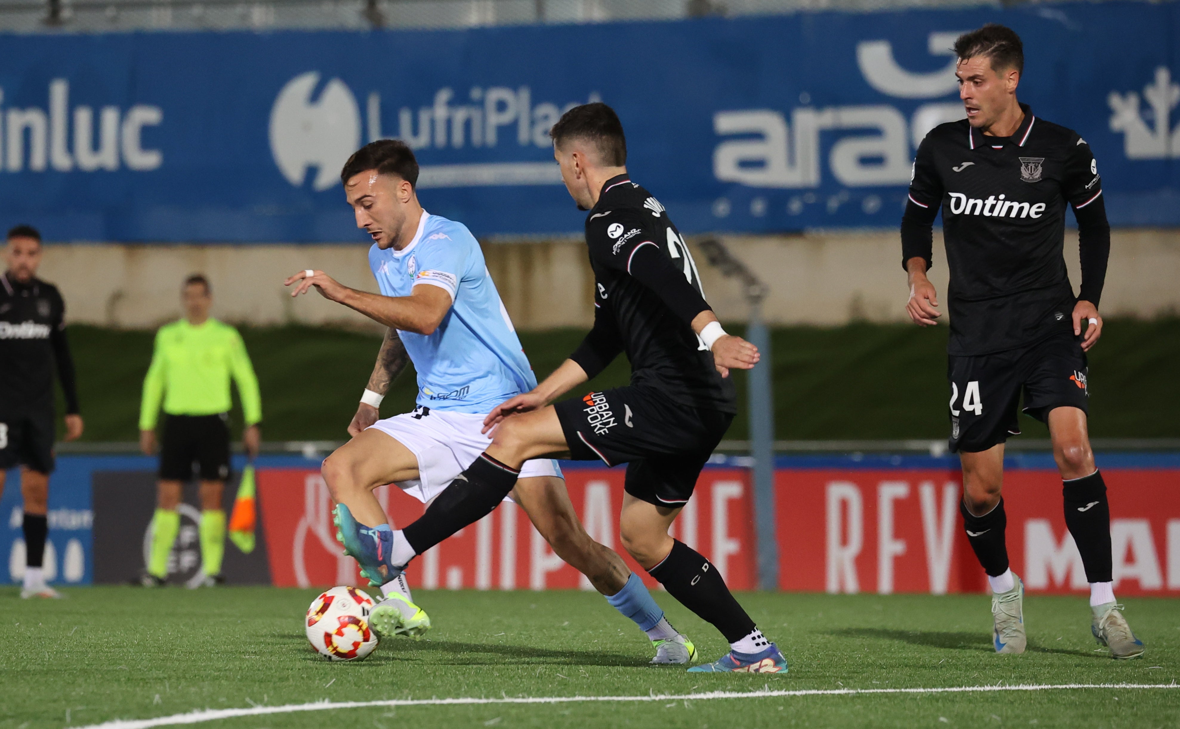 Un día histórico para el Ciudad de Lucena en la Copa del Rey, en imágenes