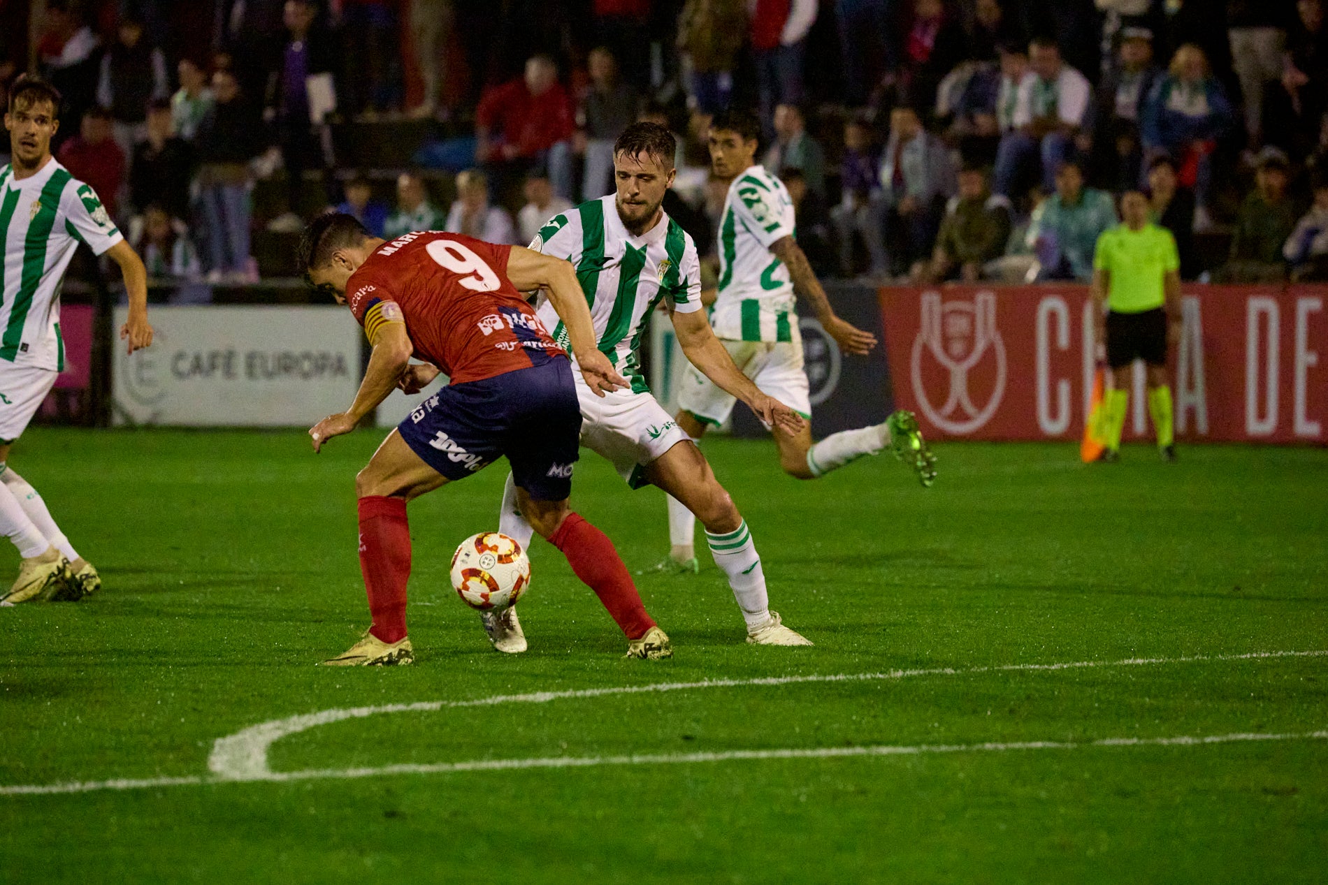 Las imágenes de la sorprendente eliminación copera del Córdoba CF en Olot